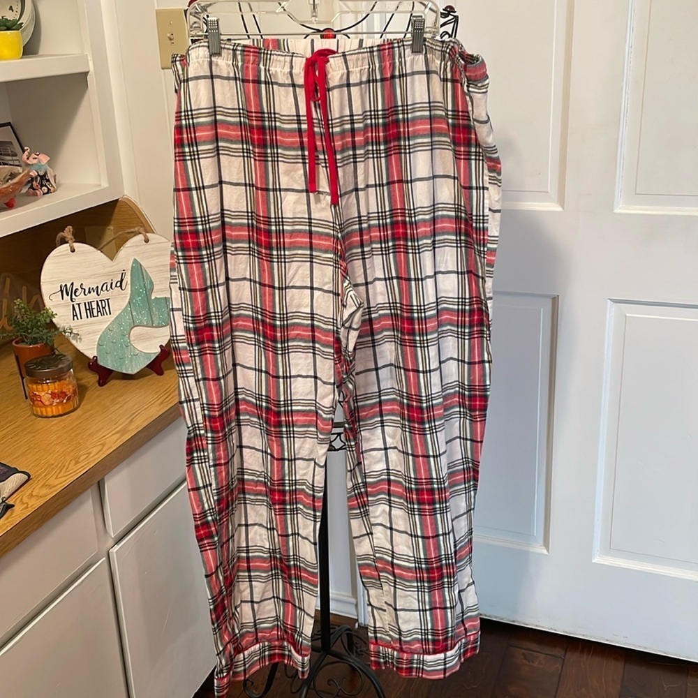 🎈🎈🎈3 for 12$🎈🎈🎈Mens Red Plaid Pajama  Pants